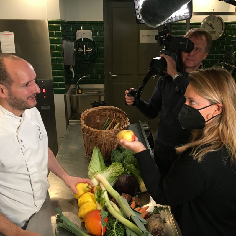 Interview in der Bornheimer Ratskeller Küche ©cw