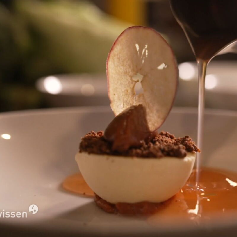 Dessert mit Quitte ©hr