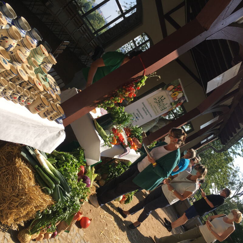 Stände schön geschmückt ©cw