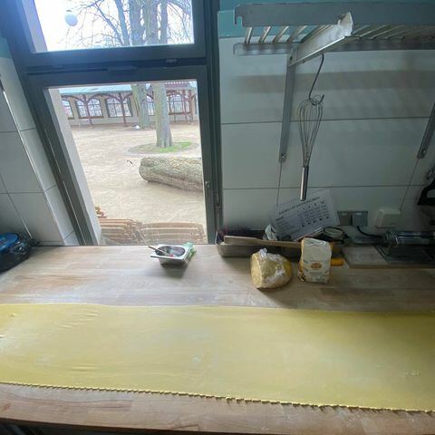 Teig für Agnolotti ©Divye Agarwal