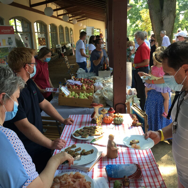 Am Stand der Familie Antony (Geflügel) ©cw