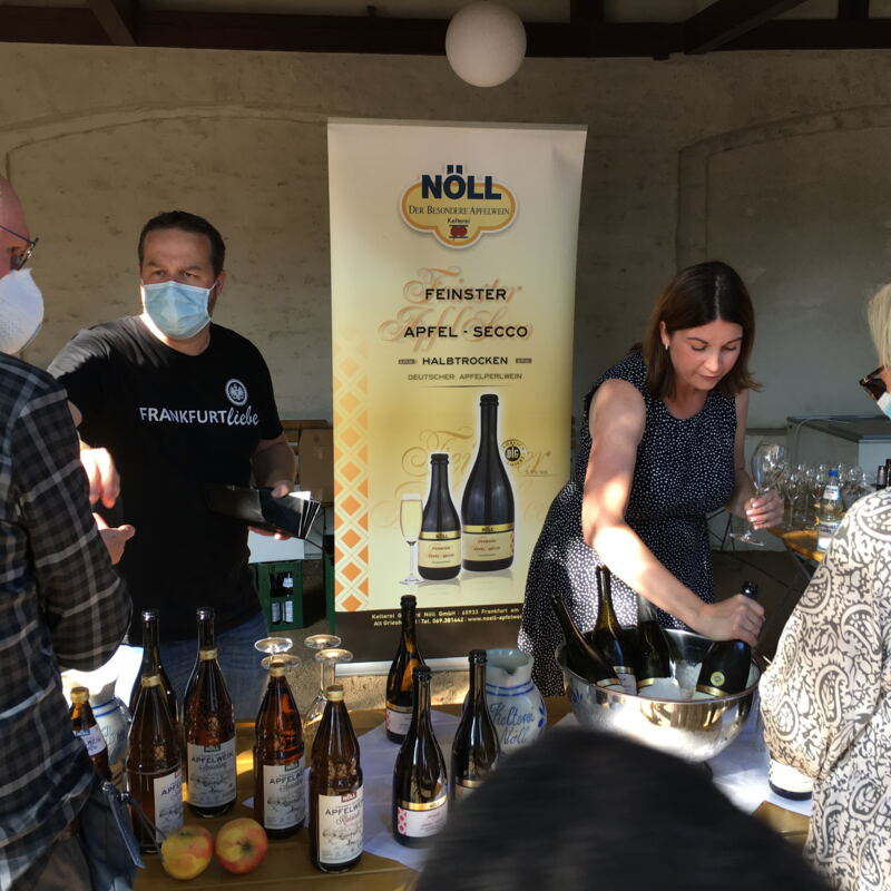 Apfelwein von Nöll aus Griesheim ©cw