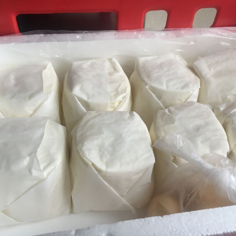 Hausgemachter Ricotta für die Agnolotti ©cw