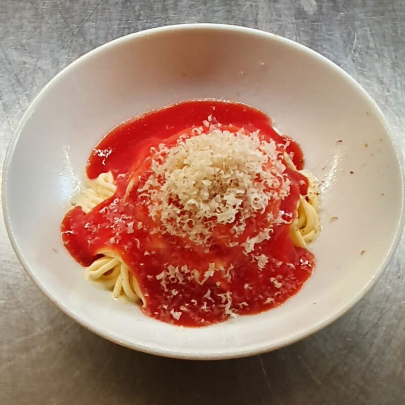 Spaghetti al pomodoro (als Dessert natürlich :-))