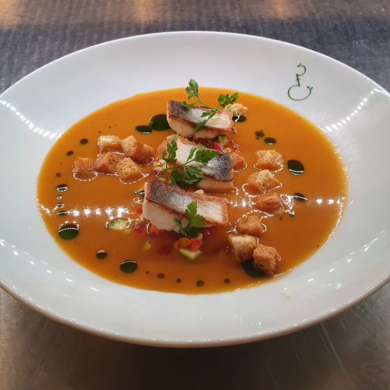 Bouillabaisse von Süßwasserfischen