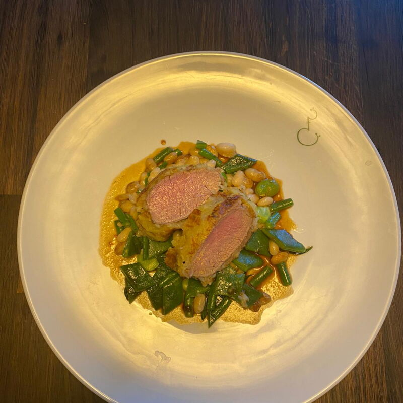 Lammfilet im Bärlauch-Brotmantel ©Divye Agarwal