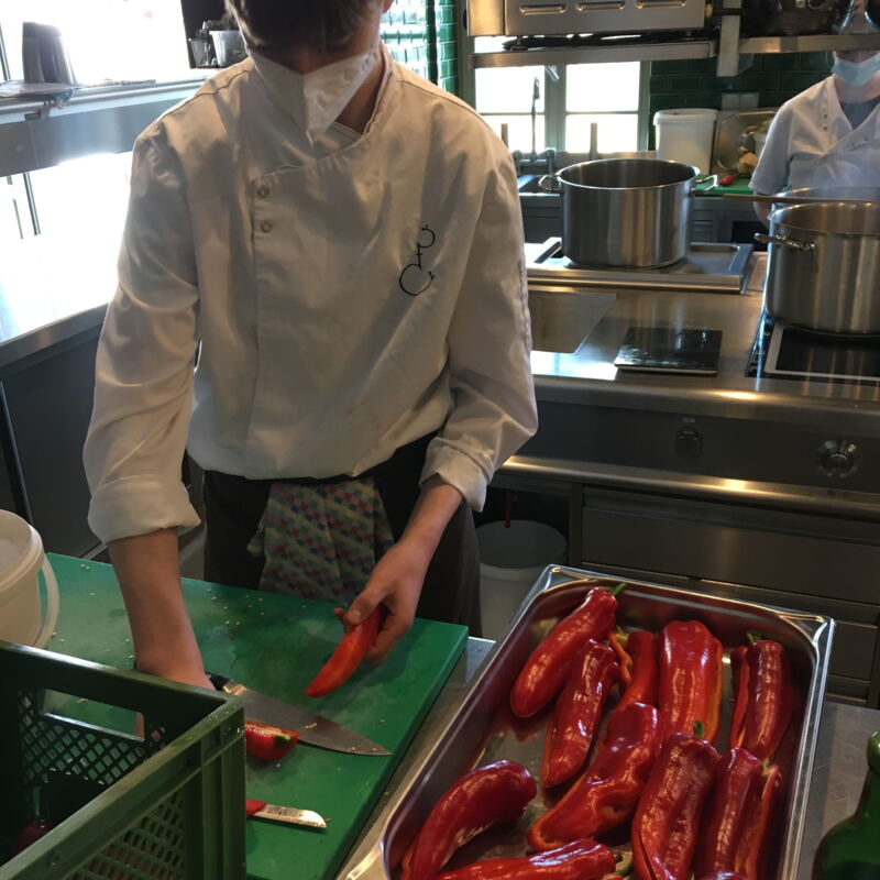 Spitzpaprika für den vegetarischen Hauptgang ©cw