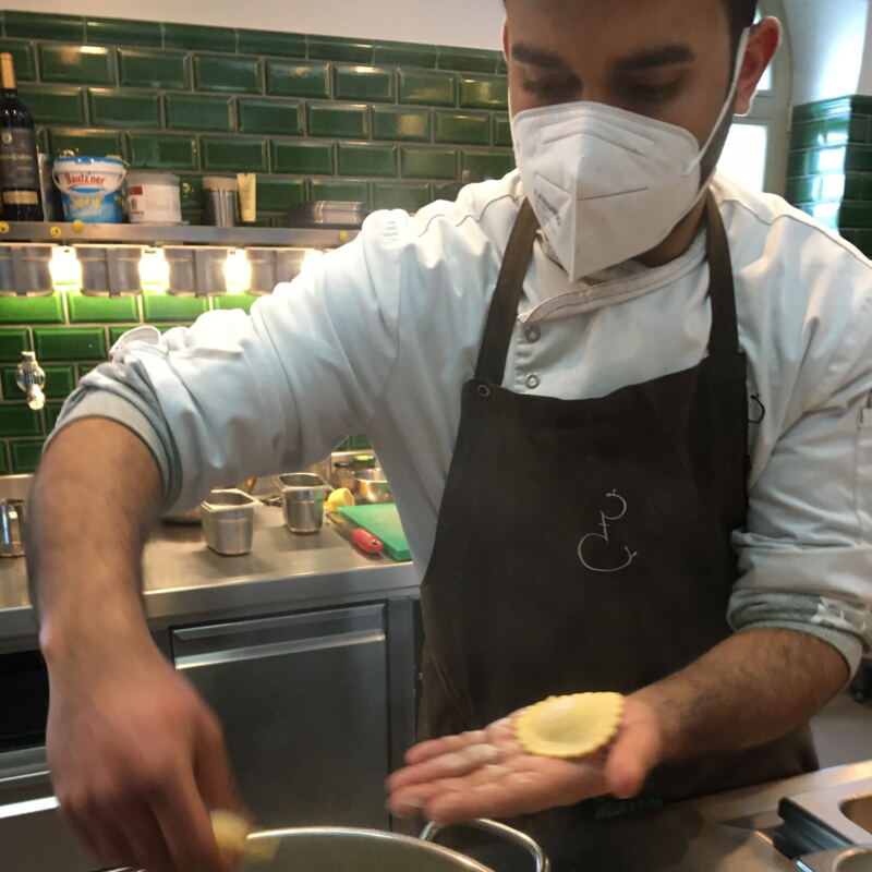 Ab ins kochenende Wasser ©cw