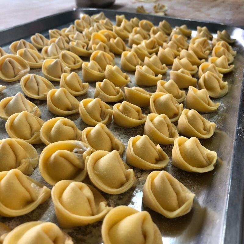 So sehen selbst gemachte Cappeletti aus!