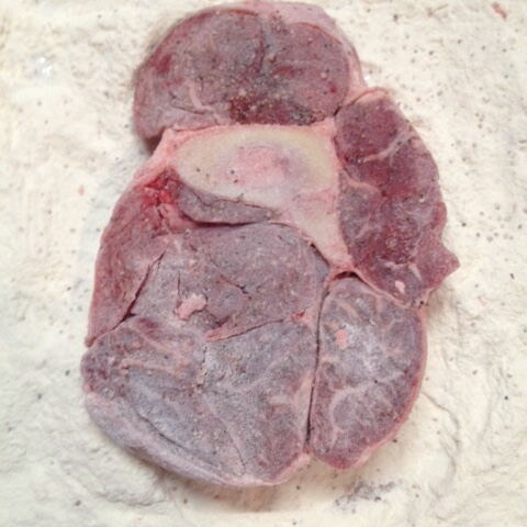 ...werden gesalzen und im Mehl gewälzt ©mf