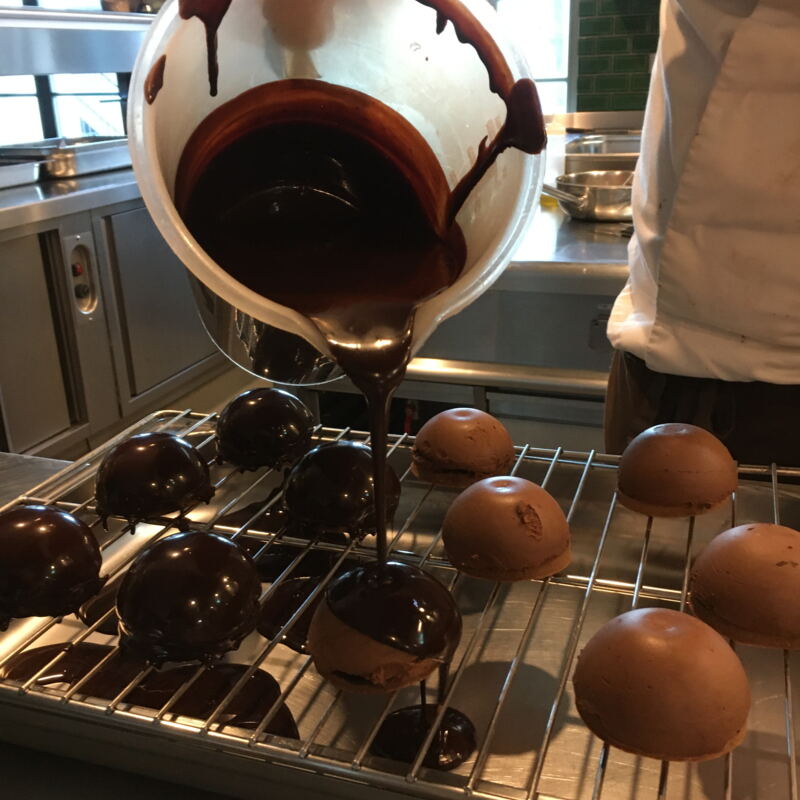 Glänzende Schokoglasur ©cw