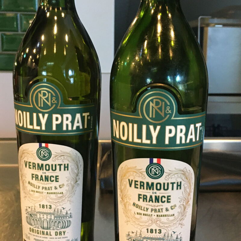 Noilly Prat zum Ablöschen der Suppe ©cw