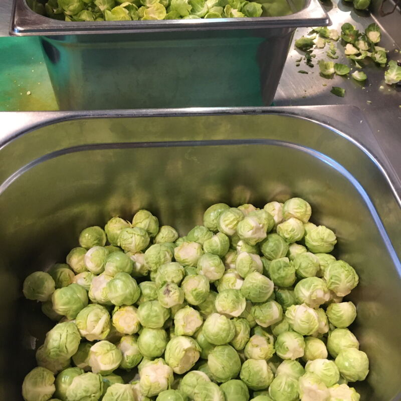 Rosenkohl für den Hauptgang ©cw