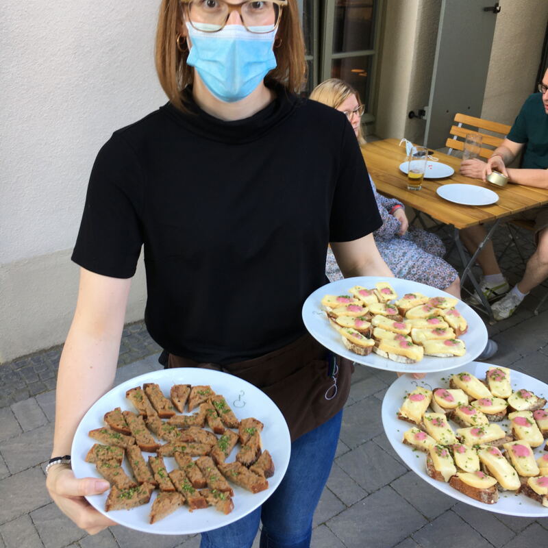 Häppchen für die Stände ©cw