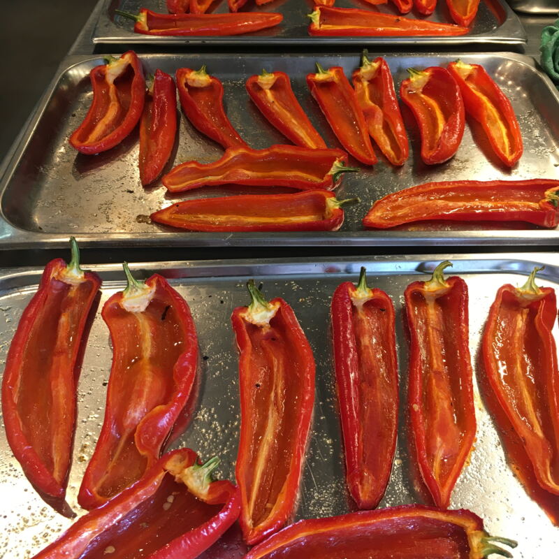 Spitzpaprika für den vegetarischen Hauptgang ©cw