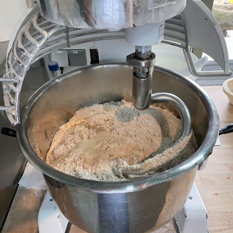 Teig im Schlagkessel ©mf