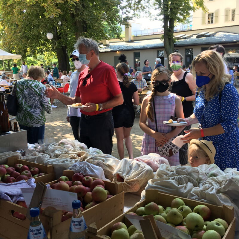 Äpfel von Apfelwein Schneider ©cw