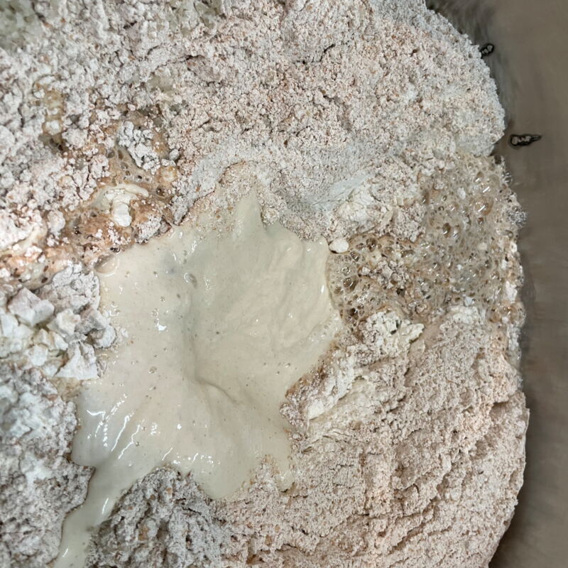 Zutaten mit Sauerteig ©mf