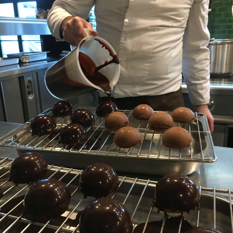 Glänzende Schokoglasur ©cw