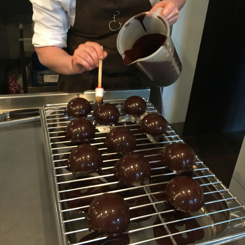 Glänzende Schokoglasur ©cw