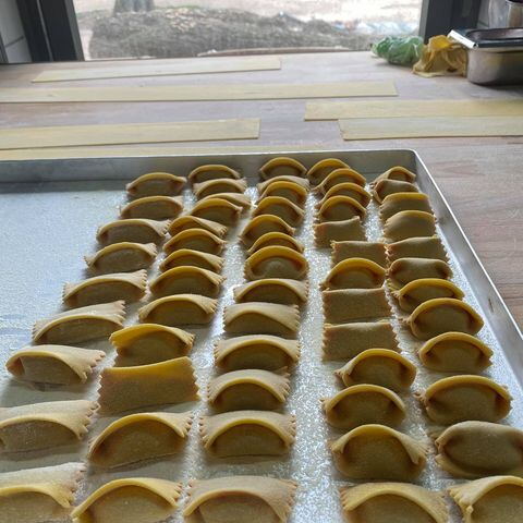 Die fertigen Agnolotti ©Divye Agarwal