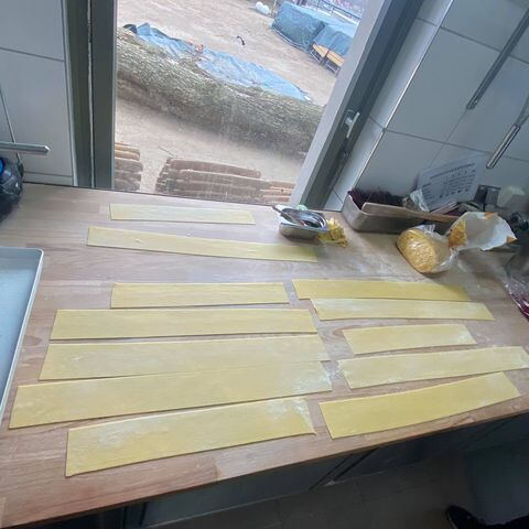 Teig für Agnolotti ©Divye Agarwal