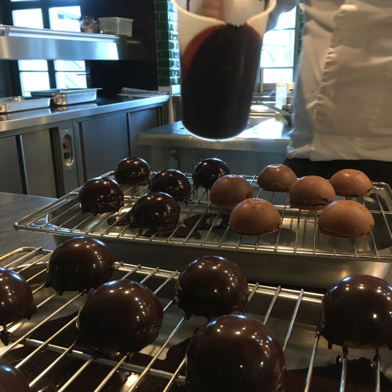 Glänzende Schokoglasur ©cw