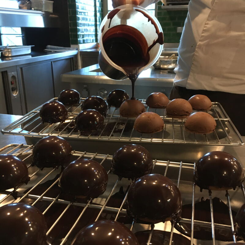 Glänzende Schokoglasur ©cw